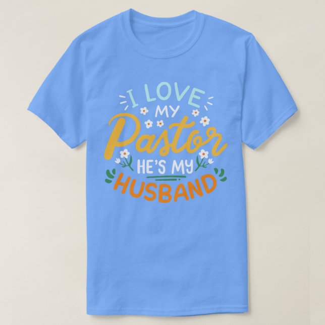 Pastor Wife Minister T Shirt (Design framsida)