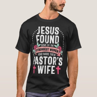 Pastor Wife Proud Jesus Christian Church appreciat T Shirt