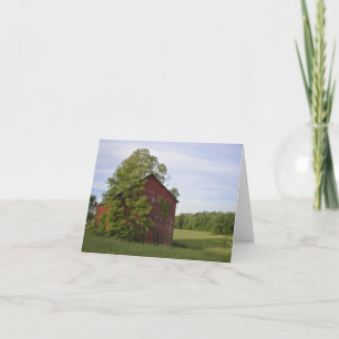 Pastoral Barn Notecard Kort