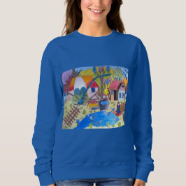 Pastoral bysjöscen t shirt