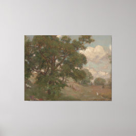 Pastoral Ligcape Louis Loeb (amerikanskt, 1866-190 Canvastryck