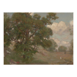 Pastoral Ligcape Louis Loeb (amerikanskt, 1866-190 Fototryck