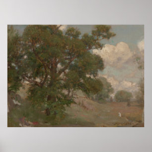 Pastoral Ligcape Louis Loeb (amerikanskt, 1866-190 Poster