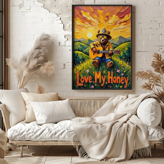 Pastoral Pickin': Björns Grassy Sylt Poster (Skapare uppladdad)