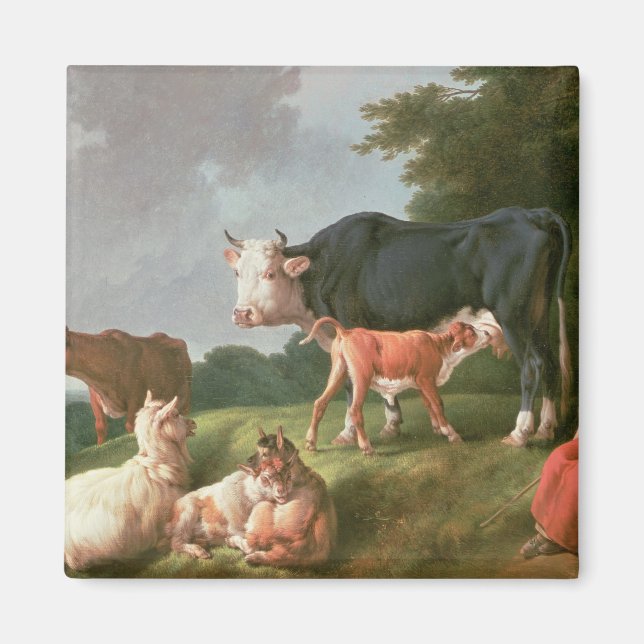 Pastoral Scene Magnet (Framsidan)