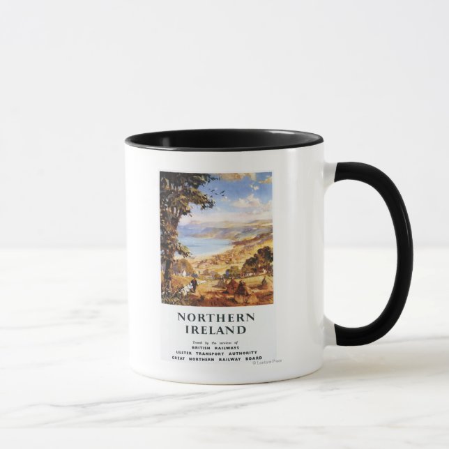 Pastoral Scene Man och Hund British Railways Mugg (Höger)