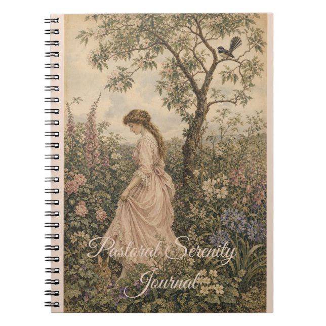 Pastoral Serenity Journal Anteckningsbok (Framsidan)