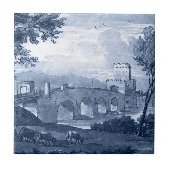 Pastoral Toile - Bridge Kakelplatta (Framsidan)