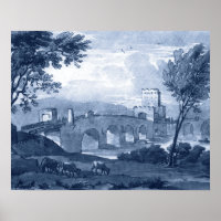Pastoral Toile - Bridge