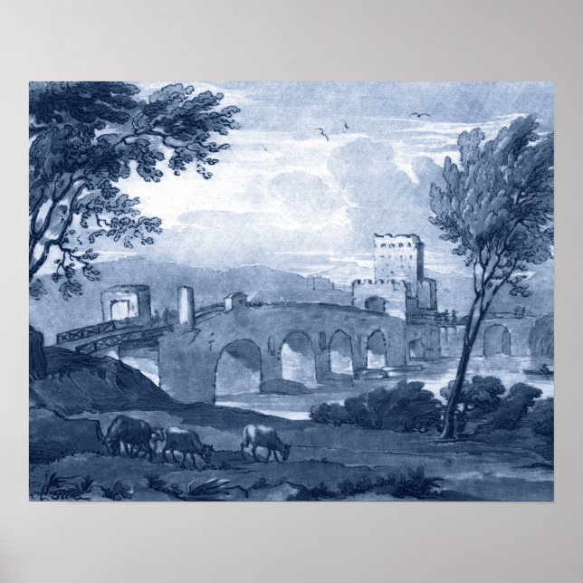 Pastoral Toile - Bridge Poster (Framsidan)