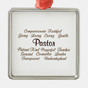 Pastorattribut Julgransprydnad Metall