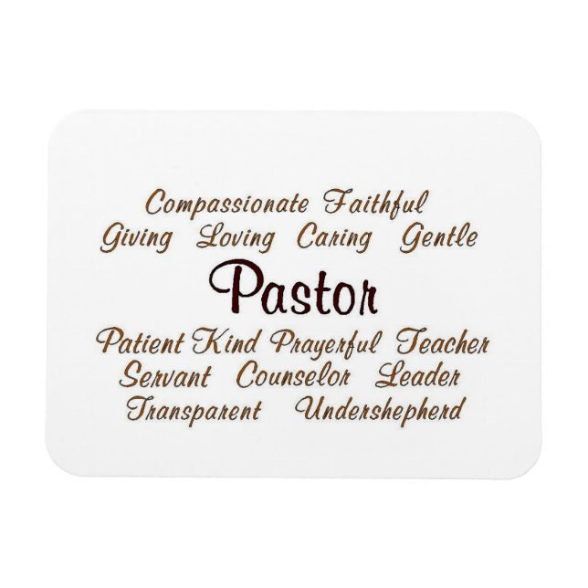 Pastorattribut Magnet (Horisontell)