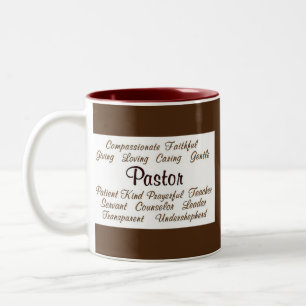 Pastorattribut Två-Tonad Mugg