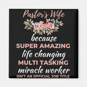 Pastorfrun för att Toppen Life Changing Magnet