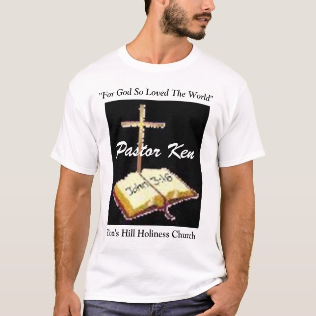 pastorkensskjorta tee shirt (Framsida)
