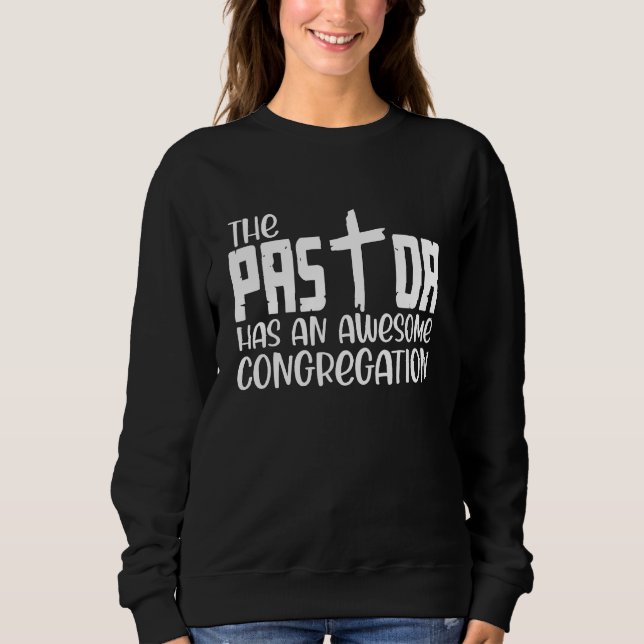 Pastorn har en fantastisk församling t shirt (Framsida)