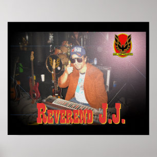 Pastorn JJ badar affischen Poster