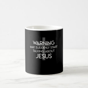 Pastorn startar plötsligt samtal om Jesus Kaffemugg