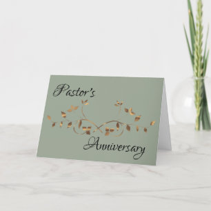 Pastorns årsdag kort