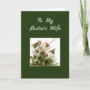 Pastorns fru VN - tackkort