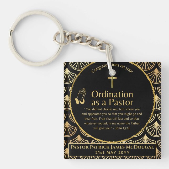 ✝️ pastorns frukfrukfrukts Tack för uppskattning a (Framsidan)