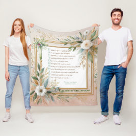 ✝️ pastorns frukfrukfrukts Tack för uppskattning a Fleecefilt