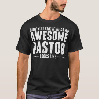 Pastorns uppskattning Pastorns för manar pastorpre T Shirt