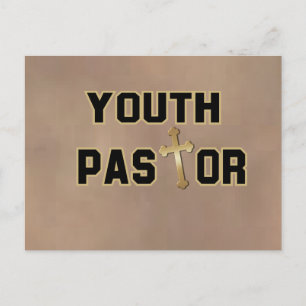 Pastorpresentationer för ungdom vykort