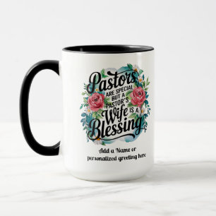 ✝️ Pastors fruar apprecision Gift Bluting Anpassni Mugg