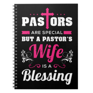 Pastor's Wife Is A Blessing Anteckningsbok