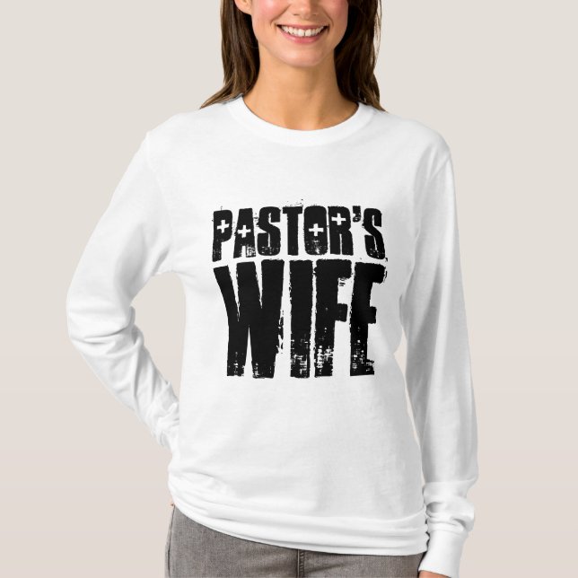 PASTOR'S WIFE T-Shirts (Framsida)