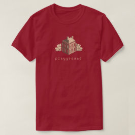 Pastory pixelart zandbak t shirt
