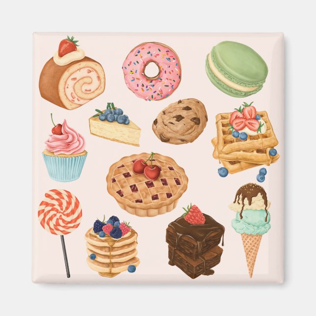 Pastries Magnet (Framsidan)