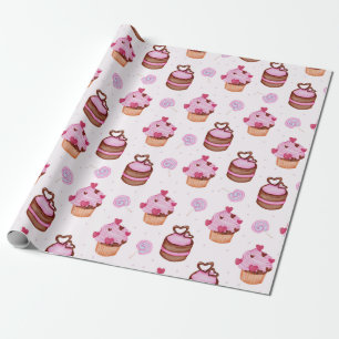 Pastries Svällning Papper Presentpapper