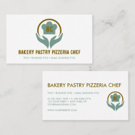 Pastry Chef Bakery Pizzeria Cook Visitkort