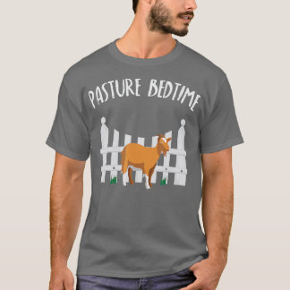 Pasture Bedtime Funny Cute Goat Pajamas PJ T Shirt