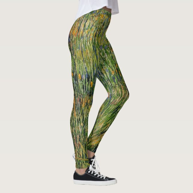 Pasture in Bloom av Vincent van Gogh Leggings (Höger)