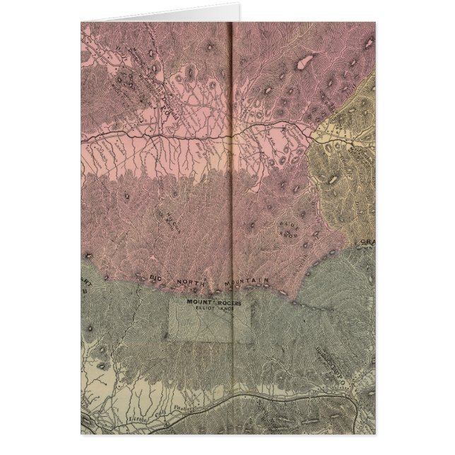 Pastures, Augusta County Hälsningskort (Framsidan)