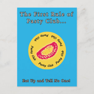 Pasty Klubb, alla kärlek är en pastare! Vykort
