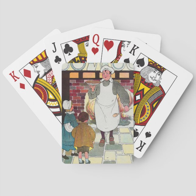 Pat-a-kaka, Pat-a-kaka, Bakers man Casinokort (Baksidan)