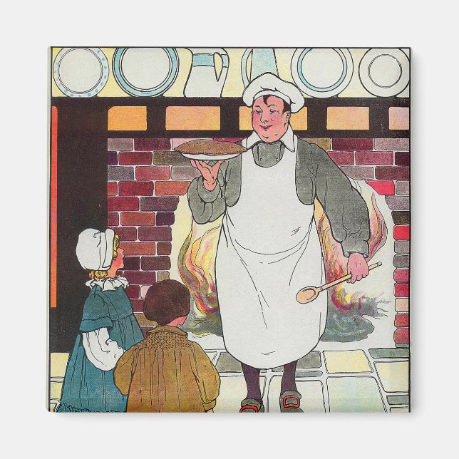 Pat-a-kaka, Pat-a-kaka, Bakers man Magnet (Framsidan)