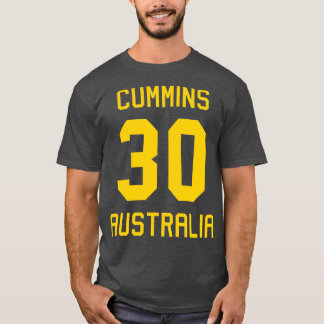 Pat Cummins 30 Australian Cricket Jersey T Shirt