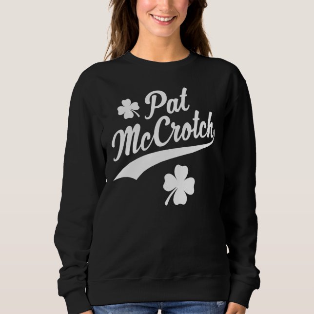 Pat Mccrotch Tur, de irländska finaste St Patricks T Shirt (Framsida)