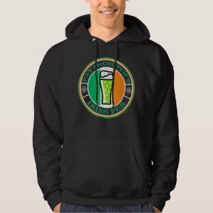 Pat McCrotchs Irish Pub Grönt Beer St Patricks Hoodie