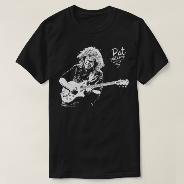 pat metheny white t shirt (Design framsida)