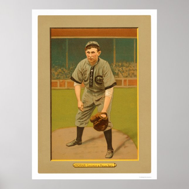 Pat Moran Unge Phillies Baseball 1911 Poster (Framsidan)