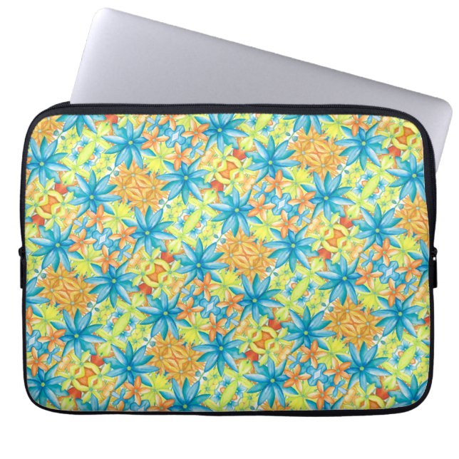 Pat Mosaic Laptop Sleeve (Framsidan)