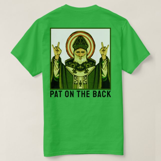 Pat på baksidan tee shirt (Design baksida)