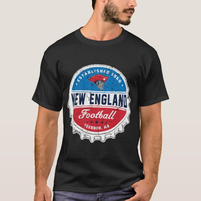 Pat Patriot Graphic-Vintage T Shirt (Framsida)