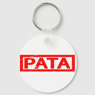 Pata Frimärke Nyckelring